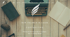 Desktop Screenshot of benpalmerwilson.com